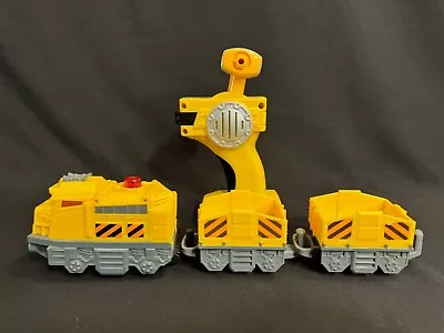 Geotrax Heavy Duty Demolition Team Yellow  Train / Car / Remote - Nick Knox • $29.99