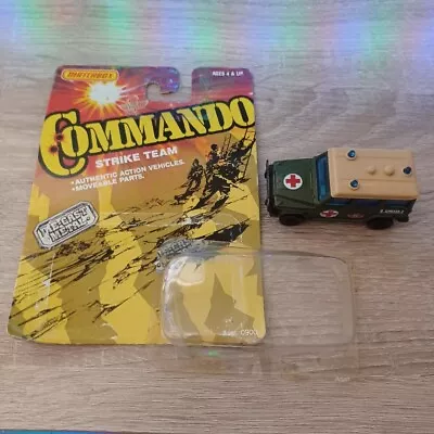 Matchbox 1/64 Diecast Commando Stike Team Loose Car Have Original Package • $2.99