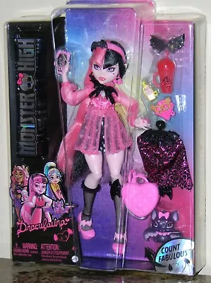 Brand New Sealed Mattel 2022 Release Draculaura Generation 3 G3 Free Shipping • $37.95