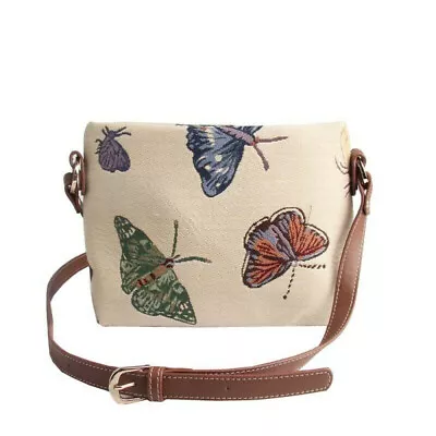 * Signare Crossbody Butterfly Bag Print Handbag Butterflies Shoulder Bag Handbag • £9.99