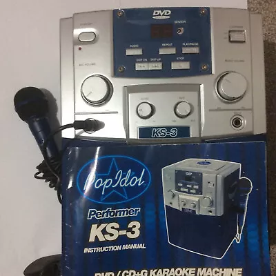 Popidol DVD/CD Karaoke Machine • £20
