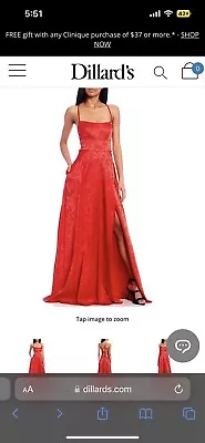 Red Prom Dress • $70