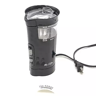 Mr. Coffee IDS77-RB Black Multi Setting 3 Speed 12 Cup Electric Coffee Grinder • $27.31