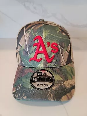 Oakland A's Baseball Hat Cap - Camouflage • $16.95