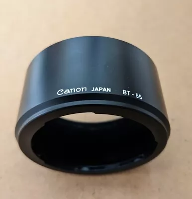 Genuine Canon BT-55 Lens Hood For FD 85mm F1.8 SSC 100mm 2.8 SSC 135mm 3.5 Lens • £11.95