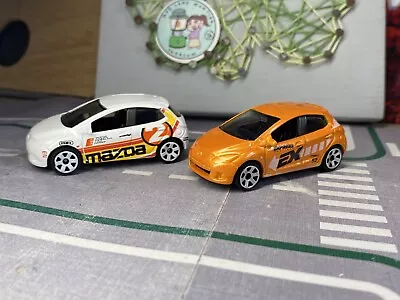 Matchbox 2 X 2008 Mazda 2 Car Hatchback Express Couriers MB-752 Asada Heralda • $5