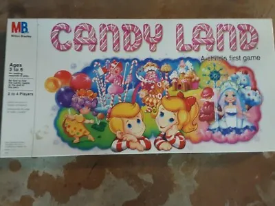 🍭 Original Vintage Candy Land Board Game Complete 1984 Milton Bradley 🍬 • $50