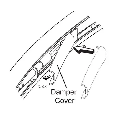 Matki New Radiance Damper Cover Plate 5255asilver • £10.50