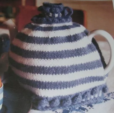 £3.45 • Buy Aran Knitting Pattern To Make ~ Cornish Ware Tea Cosy ~ Fits 4 Cup Teapot
