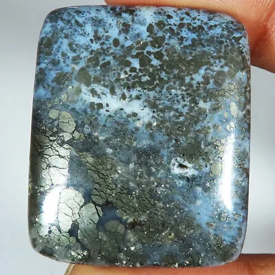 104.35 Cts Natural Indonesian Marcasite Cushion Shape Gemstone 30x36x6 Mm GT-105 • £8.90