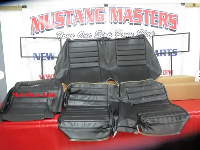 1965-66 Mustang Mixed Bag Of Black Pony Seat Upholstery  Choose One  UP33 • $125