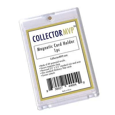 35pt Magnetic Trading Card Holder Case 1pc | Colllector Brand • $6.99
