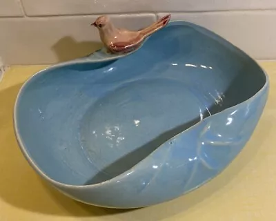 Vintage McCoy Pottery Bird Planter/console Bowl • $34