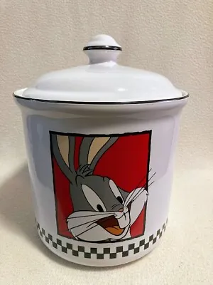 Vtg 1993 Warner Bros Bugs Bunny Cookie Jar New In Box! • $28