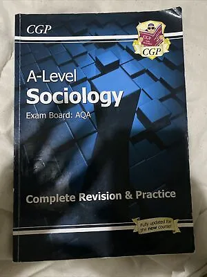 CGP A Level Sociology Exam Board: AQA Complete Revision And Practice Textbook • £9.90