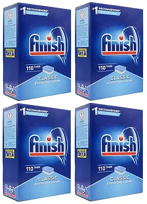 440x Finish Dishwashing Tablets Tabs Classic Everyday Clean BRAND NEW • $108