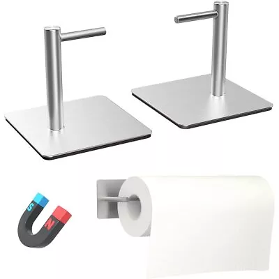 Magnetic Paper Towel Holder Upgraded Version Wall Mount For Refrigerator Grill • $17