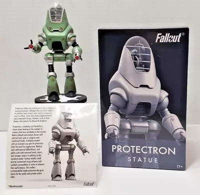 Fallout Protectron Statue Limited Edition Mint Green -Bethesda -Plus Decal (New) • $145