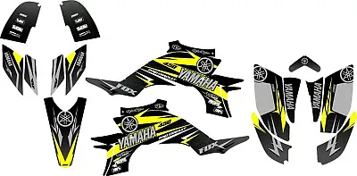 Fits YFZ450R 2003 2004 2005 2006 2007 2008 Yamaha Graphic Decal Kit Stickers • $127.40