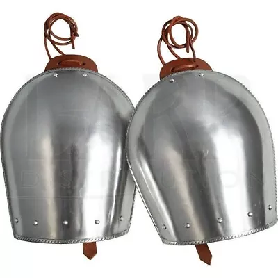 Medieval Shoulder Greek Armor Pair Of Pauldrons For Knight Larp Sca Costume SRR7 • $89