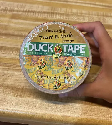 $5 • Buy Duck Duct Tape Trust E Duck Design RETIRED And EXCLUSIVE 1 NEW Roll