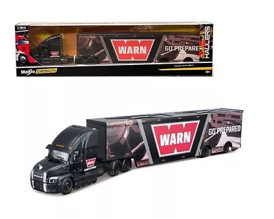 Maisto 1:64 Design Custom Hauler Mack Anthem WARN Truck Black 12418 Model Car • $14.99