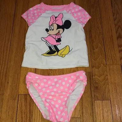 Old Navy Collectibles Disney Minnie Mouse Tankini Bathing Suit Size 4T Swimsuit • $16