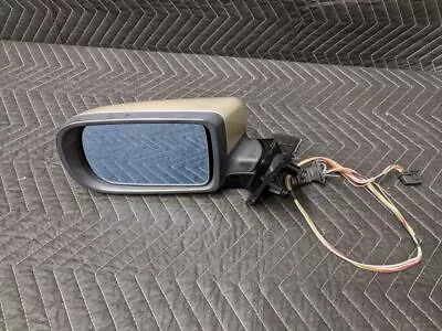 BMW E38 7-Series Electric Heated Exterior Mirror Left Driver Kaschmirbeige Metal • $199.99