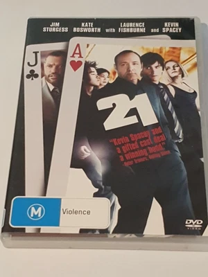 $7.50 • Buy 21 - DVD - Kevin Spacey - Region 4 - FAST POST