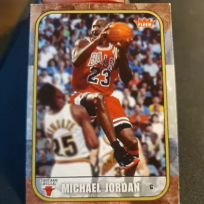 2007 08 NBA Fleer Michael Jordan Retro #49 Chicago Bulls. HOF- The Goat • $0.99