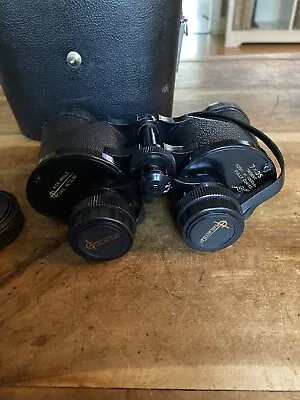 Vintage Carl Wetzlar 7 X 35 Trident Wide Angle Binoculars Cased With Caps • $25.52