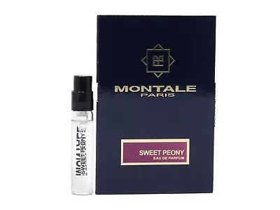 MONTALE PARIS SWEET PEONY EDP 2.0ml .06fl Oz X 1 PERFUME SPRAY SAMPLE • $8