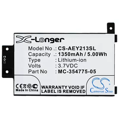 MC-354775-05 S13-R1-D  Battery For  Amazon Kindle Touch 3G 6  2013 DP75SDI • $18.42