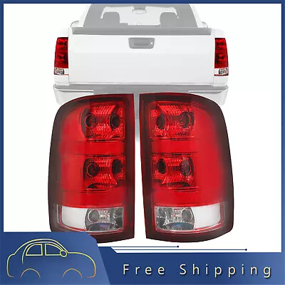 New Set Tail Lights Lamps Fits For GMC Sierra 1500 2500 3500HD 2007-2013 • $56.99