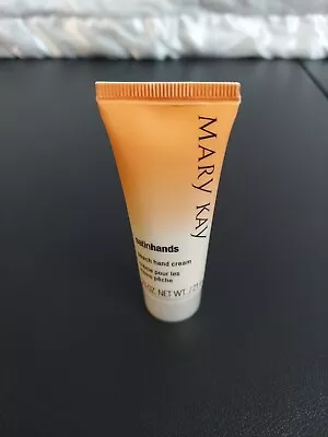 Mary Kay Satin Hands PEACH HAND CREAM Travel Size 0.75 Oz. New No Box • $4.50