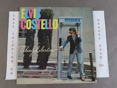 Elvis Costello Taking Liberties 1980 Lp Nick Lowe Produced • $11.98