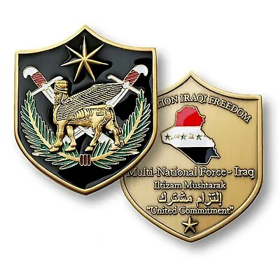 Multi National Force Iraqi Freedom Oif 2  Challenge Coin  • $39.99