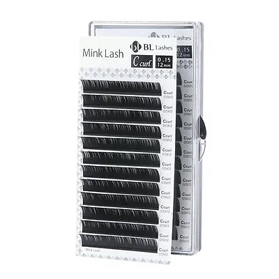 £9.80 • Buy Blink BL Lashes Mink Tray Lashes B,C,D,J Curl For Individual Eyelash Extensions