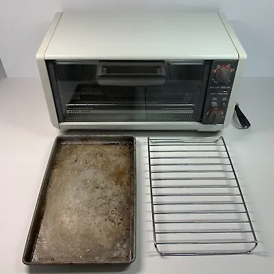 $89.95 • Buy Black & Decker Spacemaker Toast-R-Oven Toaster Oven TRO 400 TY3 W/ Rack & Pan