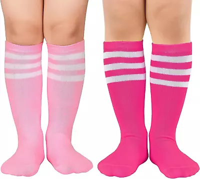 Toddler Soccer Socks For Girls Boys Baseball Socks Youth Softball Sock Kids Brea • $15.99