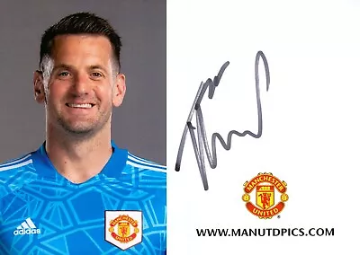 Tom Heaton Signed Manchester United Original Man Utd Club Card Genuine Autograph • £26.99