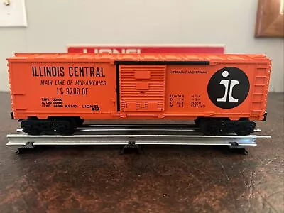 Vintage Lionel Trains 6-9200 O Gauge Illinois Central Orange Boxcar • $8.50