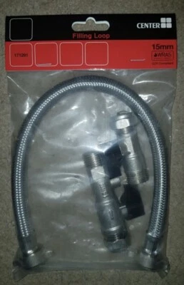 £10.99 • Buy Center CB 15mm G24 Filling Loop 171291 New