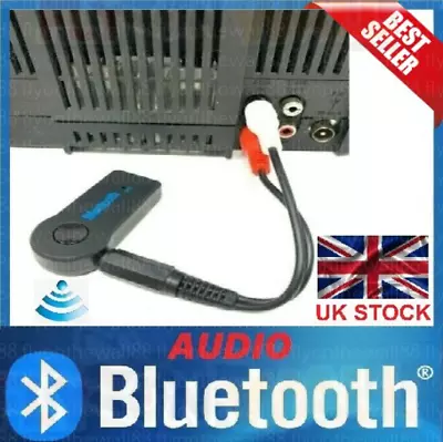 BLUETOOTH Audio Receiver Adapter For Kenwood Amplifier Hi-Fi Stereo • £9.75