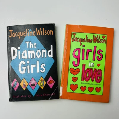 £6.78 • Buy 2 X Jacqueline Wilson Teen YA Novels: Girls In Love + The Diamond Girls