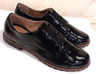 Me Too Women's 11M  Gabby  Black Faux Patent Leather Loafers • $32.99