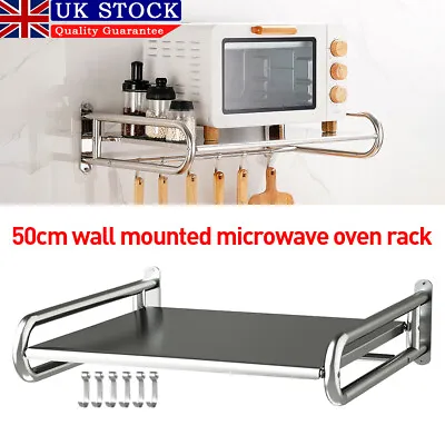 Microwave Oven Stand Shelf Storage Rack Kitchen Organizer Holder Home/Office UK • £21.29