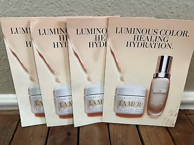 4x La Mer Moisturizing Soft Cream & Soft Fluid Foundation Skincolor Sample Lot • $39.99