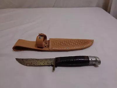 Vintage Western *boy Scouts Of America* Fixed Blade Knife W/sheath • $19.99