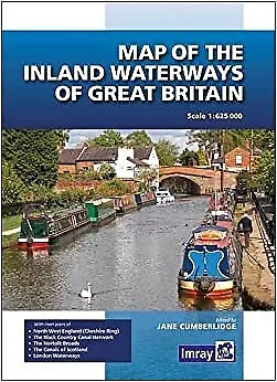 £10.28 • Buy NEW Map Of The Inland Waterways Of Great Britain